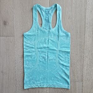 Lululemon Swiftly Tech Racerback Tank Top Green Size 4